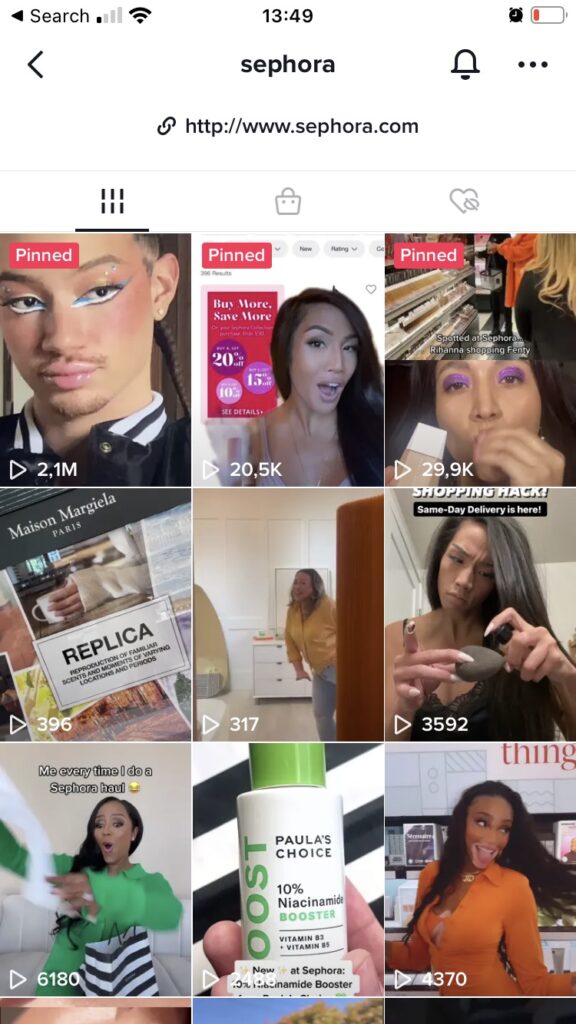 Sephora TikTok Influencers