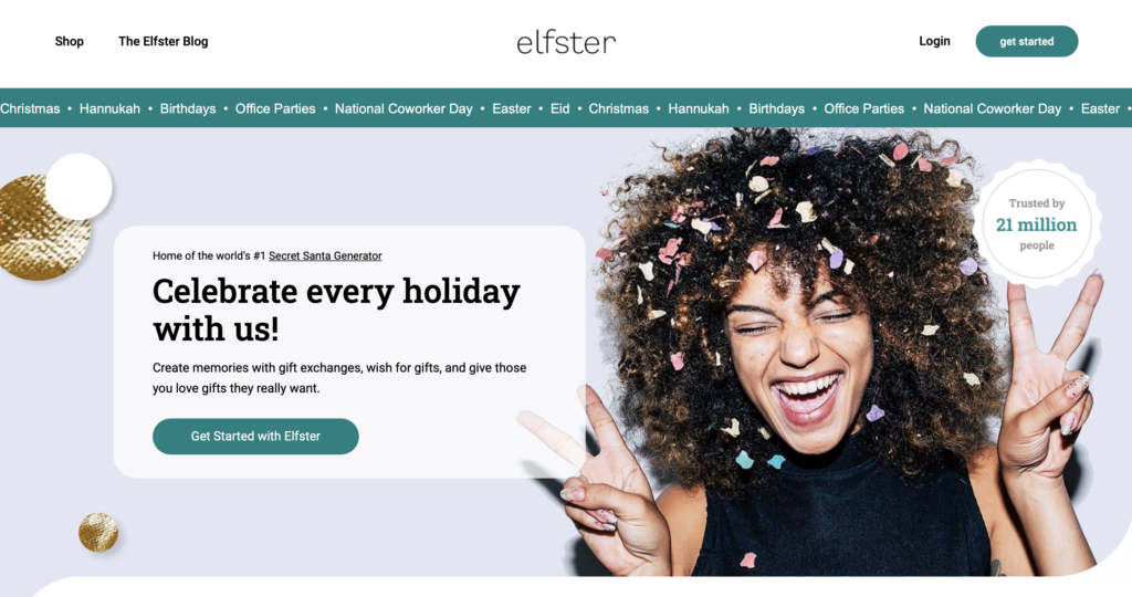 Affiliate types - wishlist aggregators - Elfster