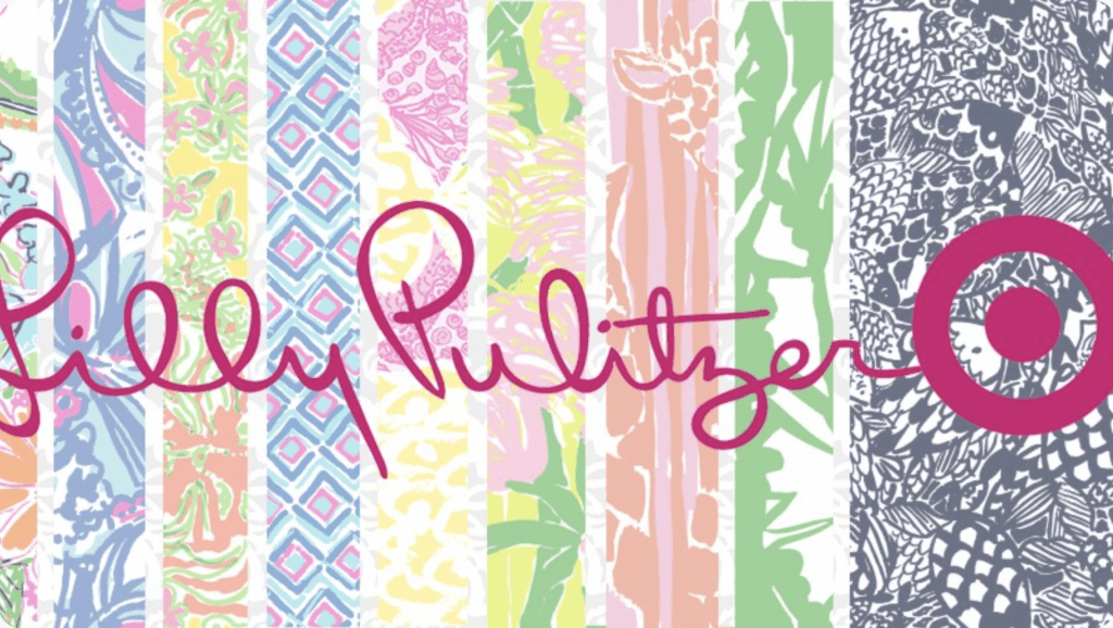 Lilly Pulitzer x Target collaboration page